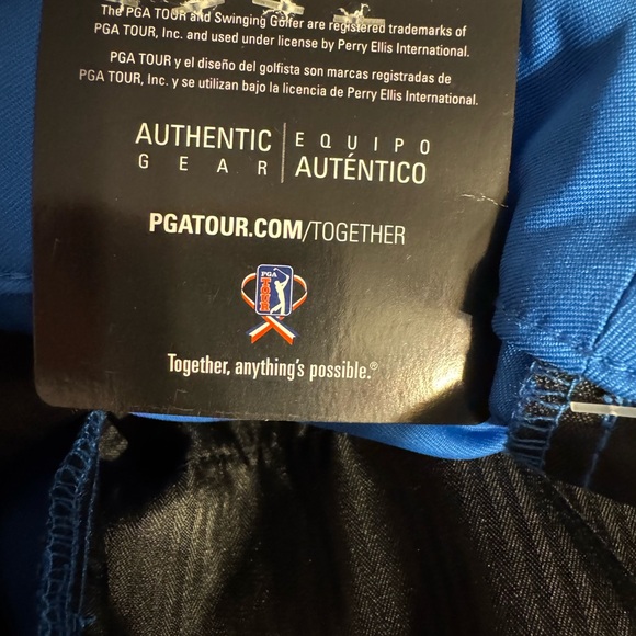 NWT PGA Tour Women's Vibrant Blue Bermudas  SIZE: 6    #2 - Picture 11 of 14